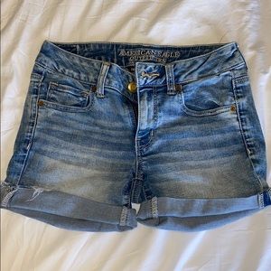 American eagle jean shorts